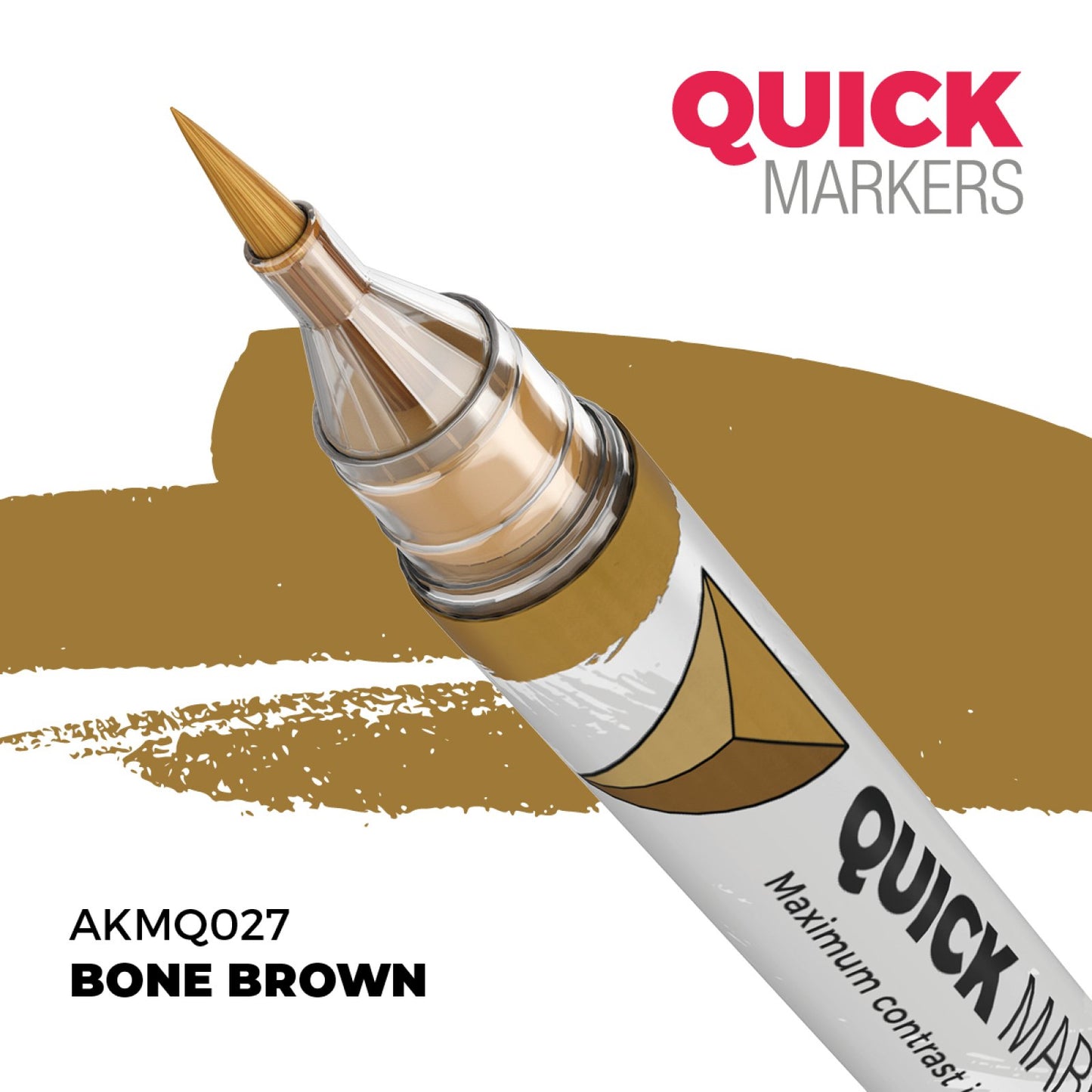 AKMQ027 - AK Quick Marker - Bone Brown - 骨棕色