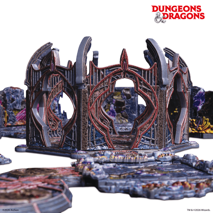 PRE-ORDER: Dungeons & Dragons© Underdark Pre-Painted Terrain Set