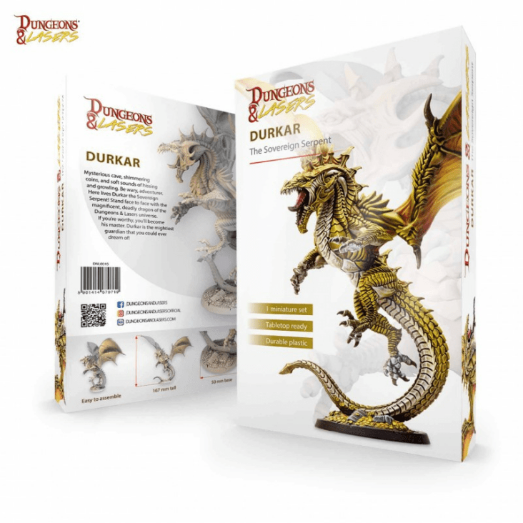 PRE-ORDER: Dungeons & Lasers: Durkar the Sovereign Serpent - 巨蛇之主Durkar