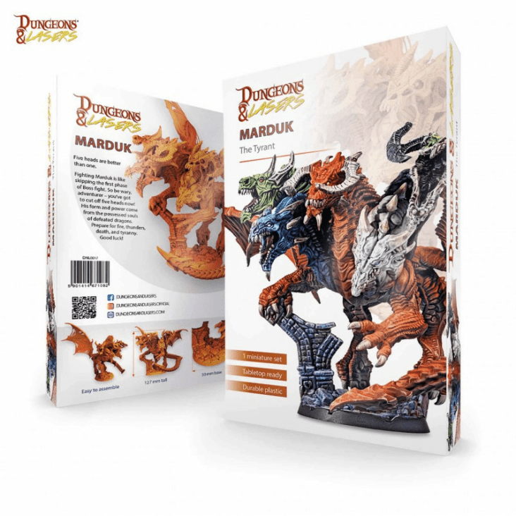 PRE-ORDER: Dungeons & Lasers: Marduk the Tyrant - 暴君馬杜克
