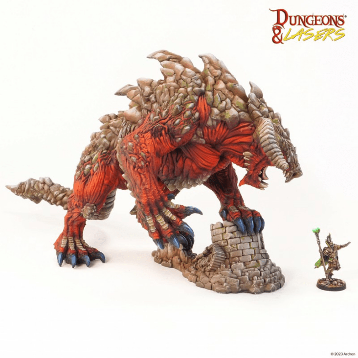 PRE-ORDER: Dungeons & Lasers: Tarrasque - 塔拉斯克