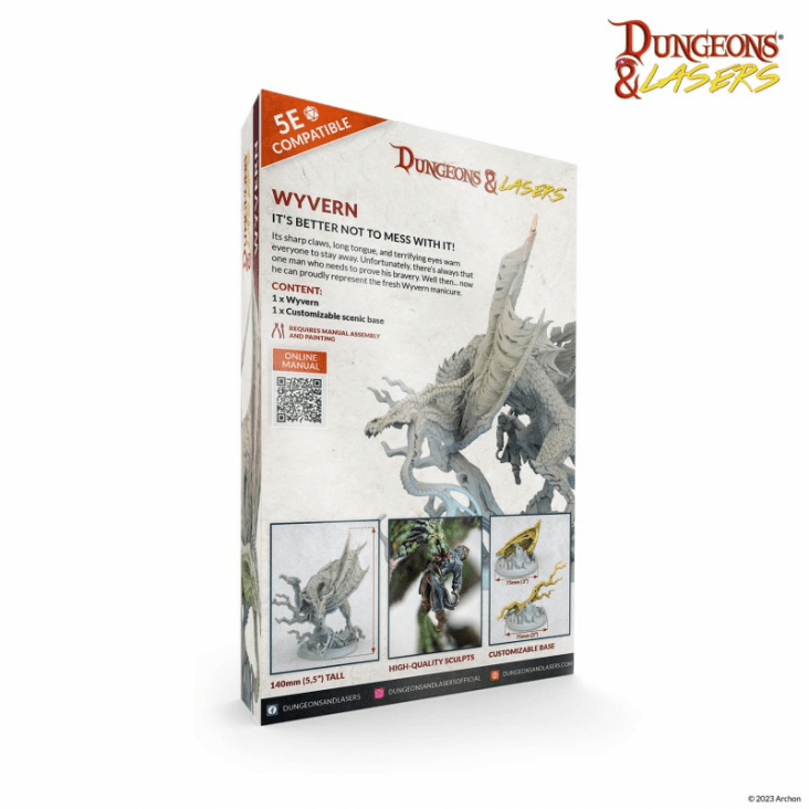 PRE-ORDER: Dungeons & Lasers: Wyvern - 飛龍