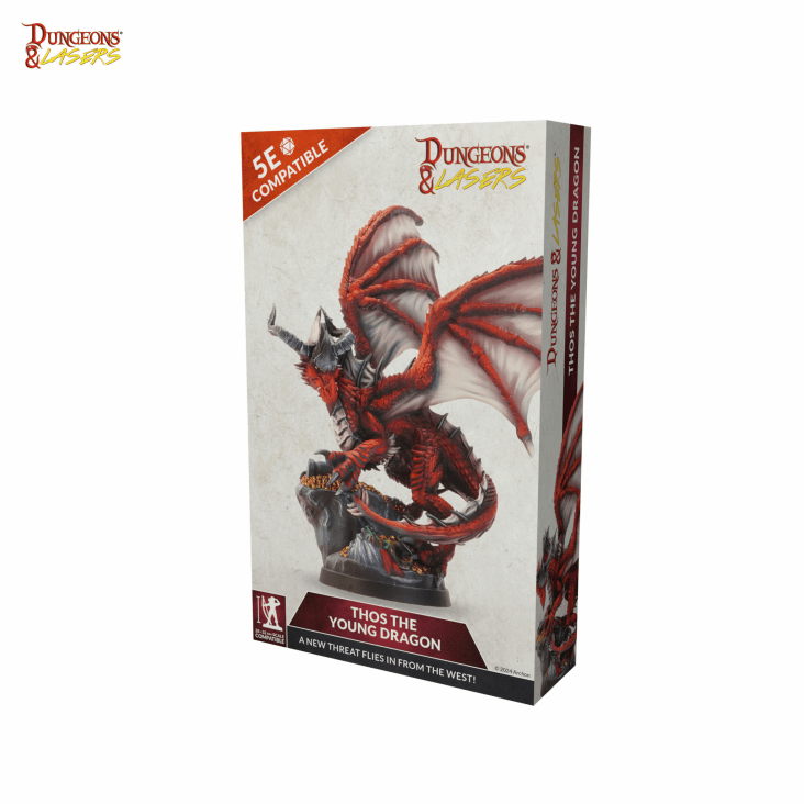 PRE-ORDER: Dungeons & Lasers: Thos the Young Dragon - 幼龍Thos