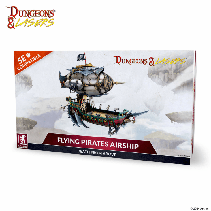 PRE-ORDER: Dungeons & Lasers: Flying Pirates Airship - 海盜飛空艇