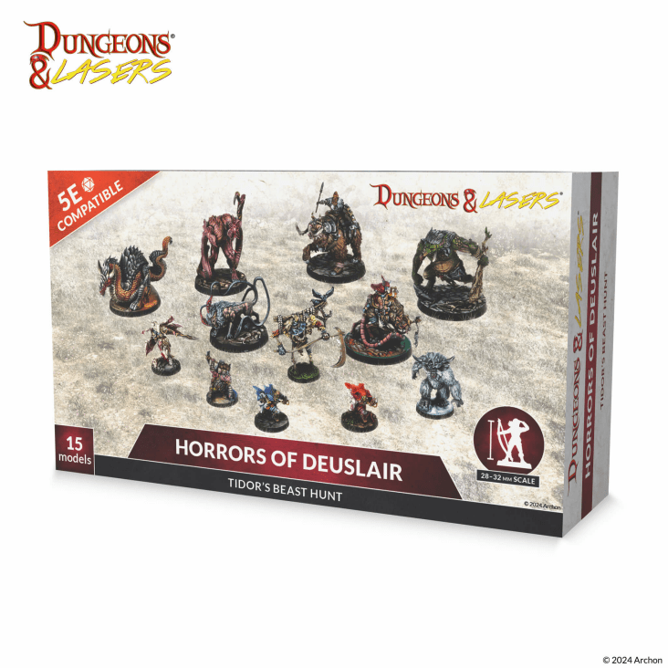 PRE-ORDER: Dungeons & Lasers: Horrors of Deuslair - Deuslair的可怖
