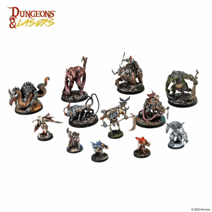 PRE-ORDER: Dungeons & Lasers: Horrors of Deuslair - Deuslair的可怖