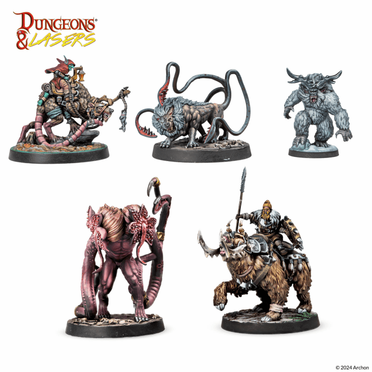 PRE-ORDER: Dungeons & Lasers: Horrors of Deuslair - Deuslair的可怖