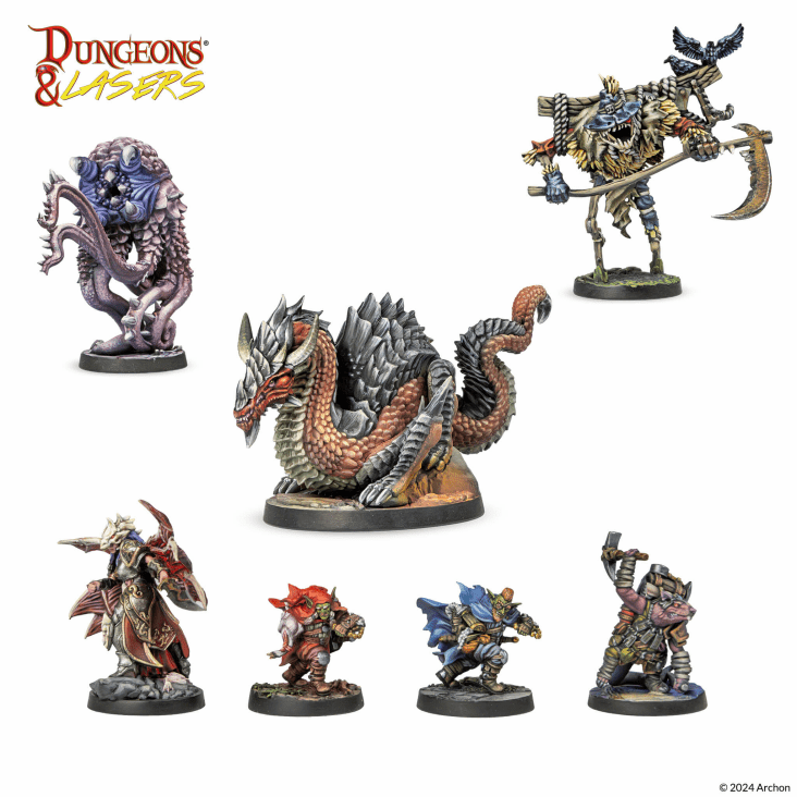 PRE-ORDER: Dungeons & Lasers: Horrors of Deuslair - Deuslair的可怖