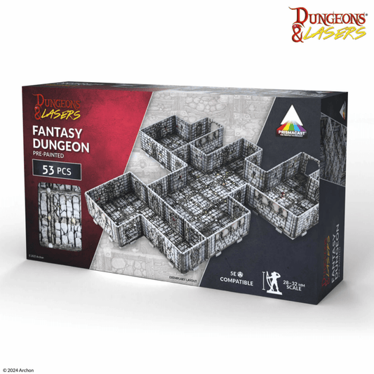 Dungeons & Lasers: Fantasy Dungeon PrismaCast™ Pre-Painted Terrain - 奇幻地城 PrismaCast™ 預塗地形