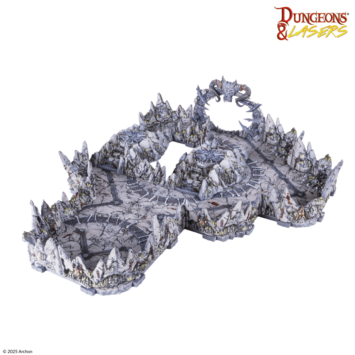 Dungeons & Lasers: Ritual Site PrismaCast™ Pre-Painted Terrain - 儀式地點 PrismaCast™ 預塗地形