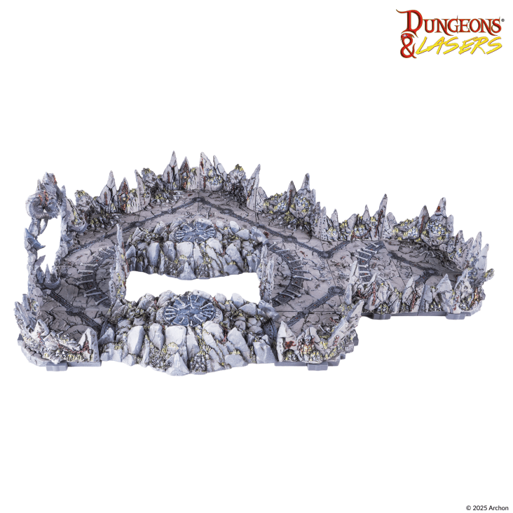 Dungeons & Lasers: Ritual Site PrismaCast™ Pre-Painted Terrain - 儀式地點 PrismaCast™ 預塗地形
