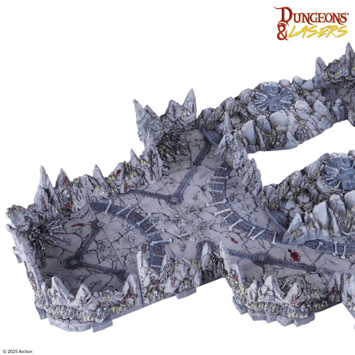 Dungeons & Lasers: Ritual Site PrismaCast™ Pre-Painted Terrain - 儀式地點 PrismaCast™ 預塗地形