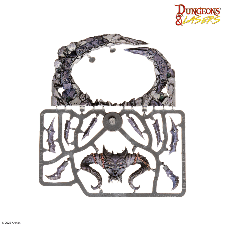 Dungeons & Lasers: Ritual Site PrismaCast™ Pre-Painted Terrain - 儀式地點 PrismaCast™ 預塗地形
