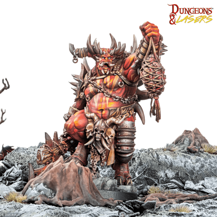 PRE-ORDER: Dungeons & Lasers: Baef the Horned Demon