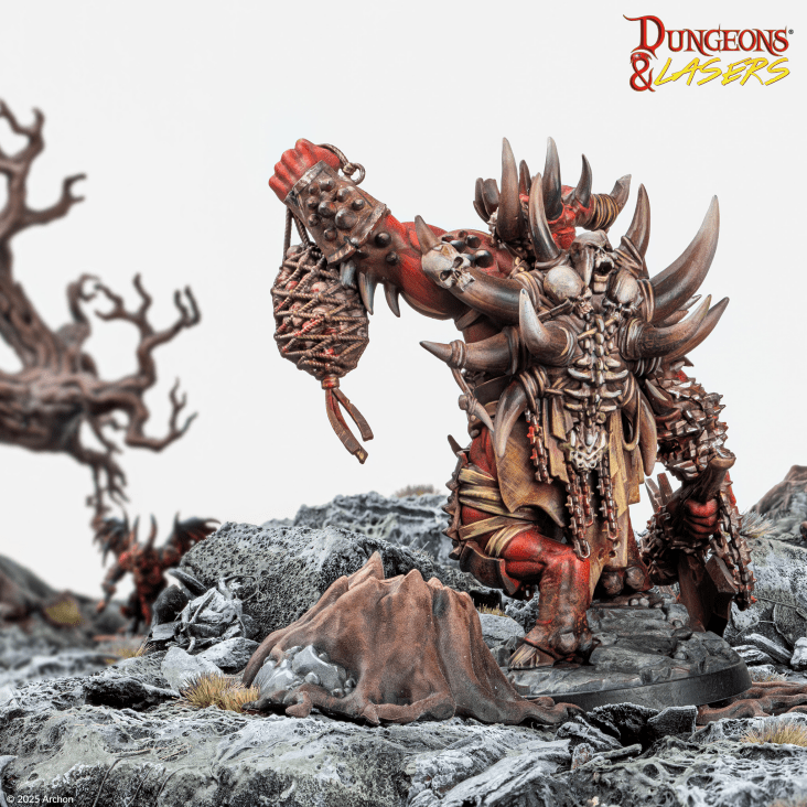 PRE-ORDER: Dungeons & Lasers: Baef the Horned Demon