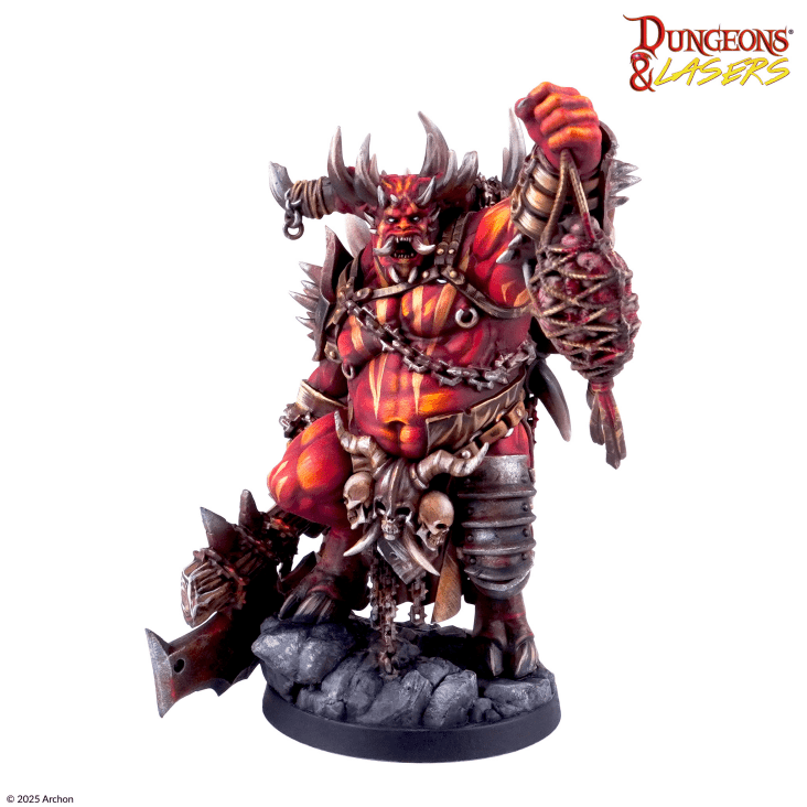 PRE-ORDER: Dungeons & Lasers: Baef the Horned Demon
