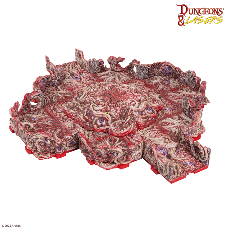 Dungeons & Lasers: Evil Eye Hive Pre-painted Terrain - 邪眼之巢 預塗地形