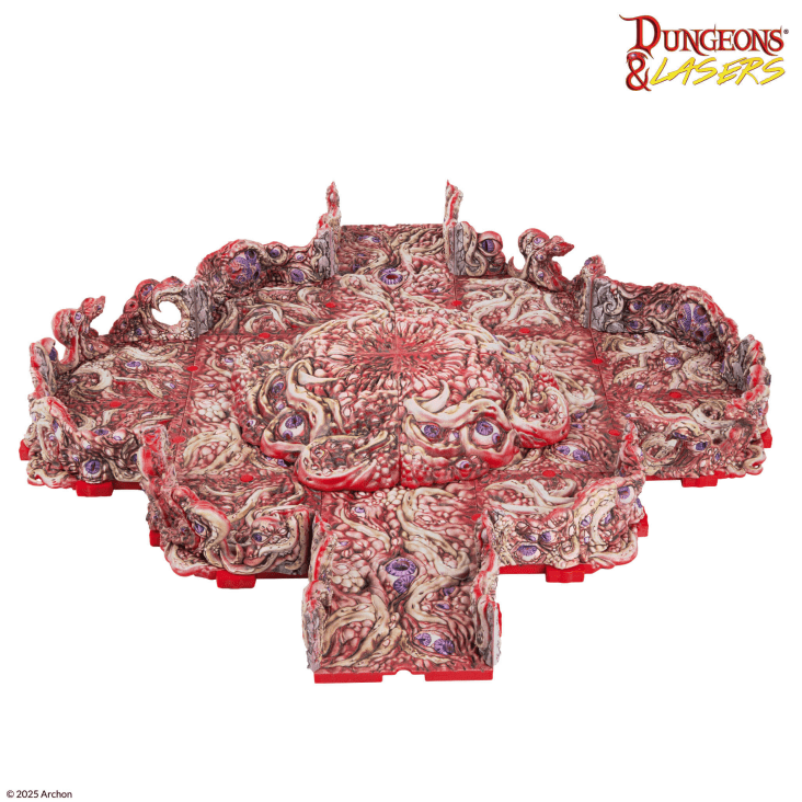 Dungeons & Lasers: Evil Eye Hive Pre-painted Terrain - 邪眼之巢 預塗地形