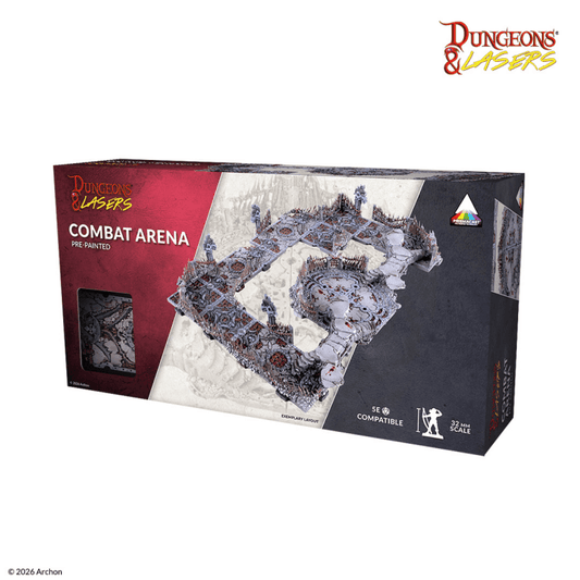 PRE-ORDER: Dungeons & Lasers: Combat Arena PrismaCast™ pre-painted