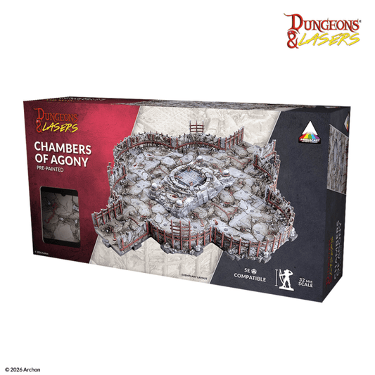 PRE-ORDER: Dungeons & Lasers: Chambers of Agony PrismaCast™ pre-painted