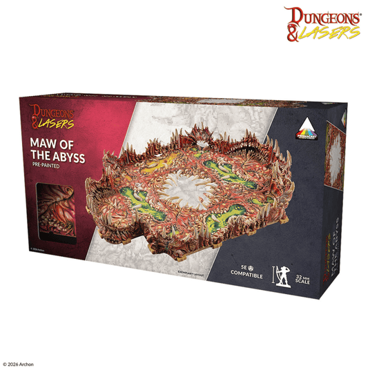 PRE-ORDER: Dungeons & Lasers: Maw of the Abbys PrismaCast™ pre-painted