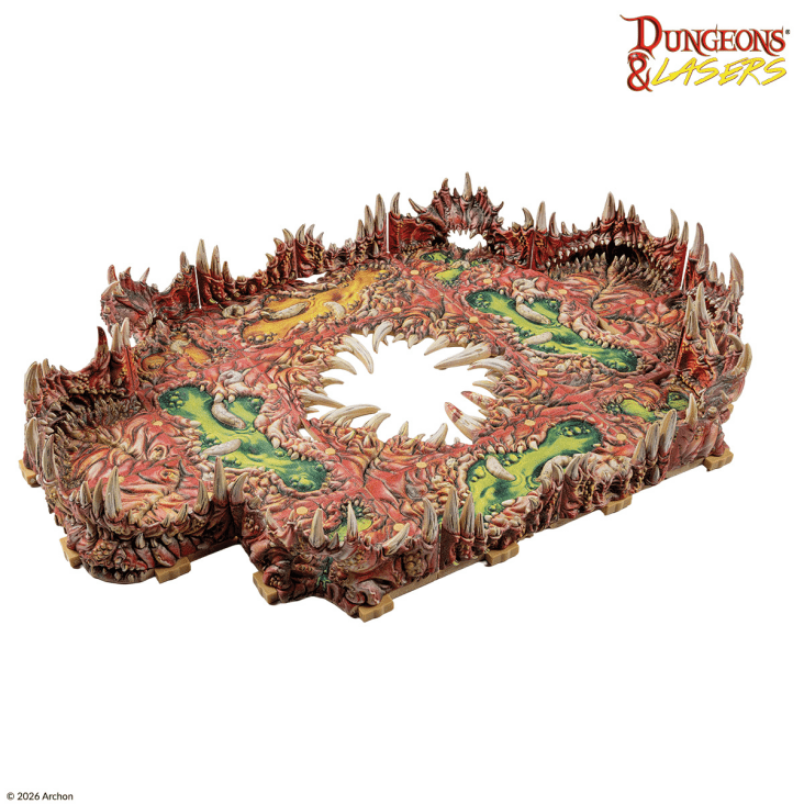 PRE-ORDER: Dungeons & Lasers: Maw of the Abbys PrismaCast™ pre-painted