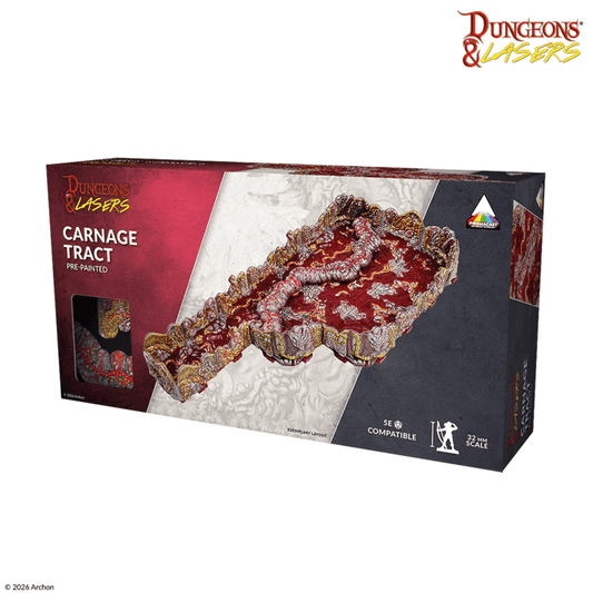 PRE-ORDER: Dungeons & Lasers: Carnage Tract PrismaCast™ - 屠殺小徑 pre-painted 預塗地形