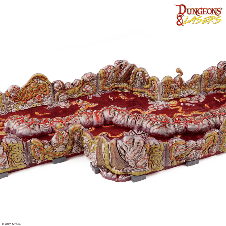 PRE-ORDER: Dungeons & Lasers: Carnage Tract PrismaCast™ - 屠殺小徑 pre-painted 預塗地形
