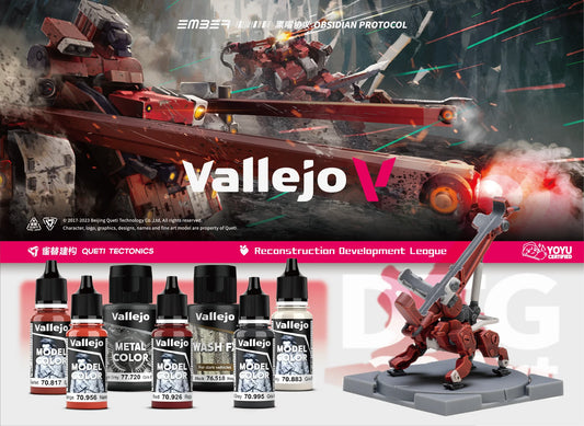 Vallejo + Obsidian Protocol RDL Drone and Paint Set