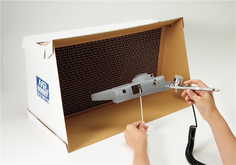 FT05 - Desktop Easy-to-assemble Spray Booth - 上型簡易拆裝噴漆室(附風扇加寬型)