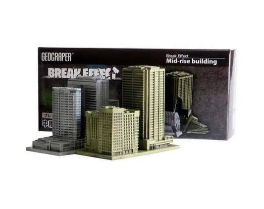 Geocraper Break Effect 1/2500 Mid-Rise Building - Break Effect 中層大樓(可破壞模型)