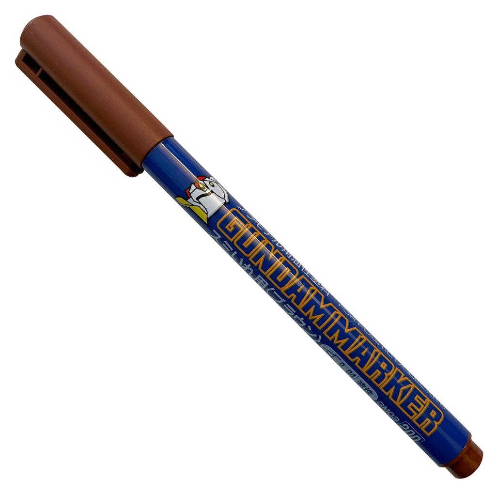 GM03 - Gundam Marker Pen (For Panel Lining) (Brown) - GSI/線筆(棕) @10 025
