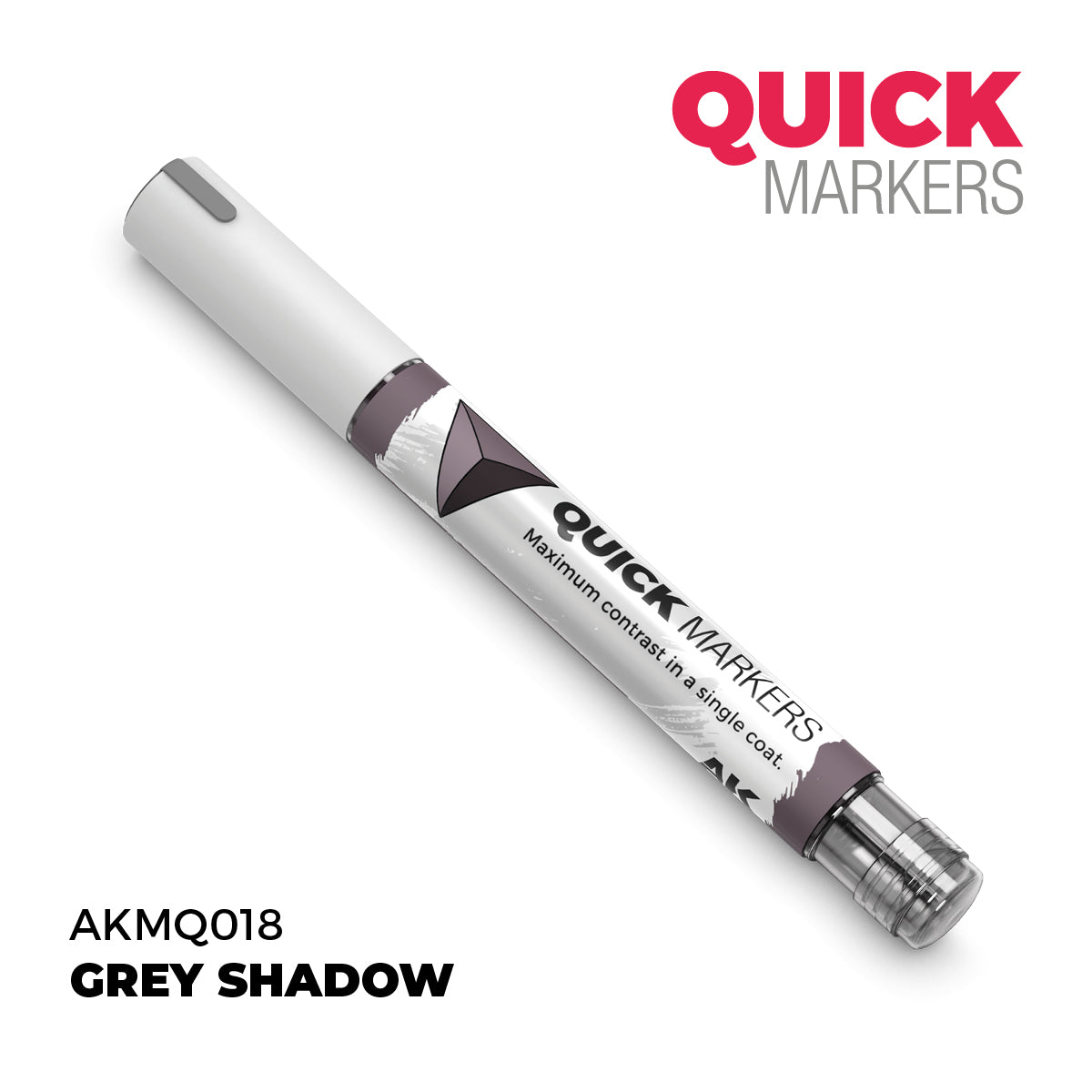 AKMQ018 - AK Quick Marker - Grey Shadow - 暗影亮灰色