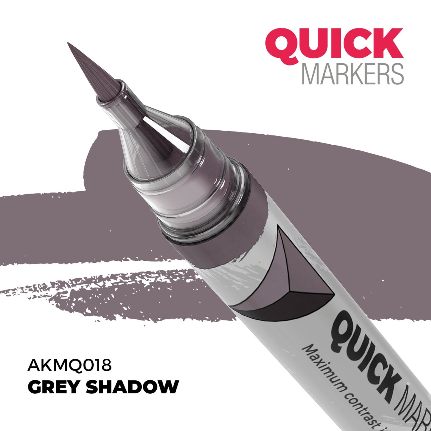 AKMQ018 - AK Quick Marker - Grey Shadow - 暗影亮灰色
