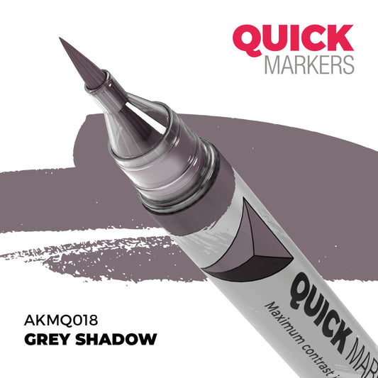 AKMQ018 - AK Quick Marker - Grey Shadow - 暗影亮灰色