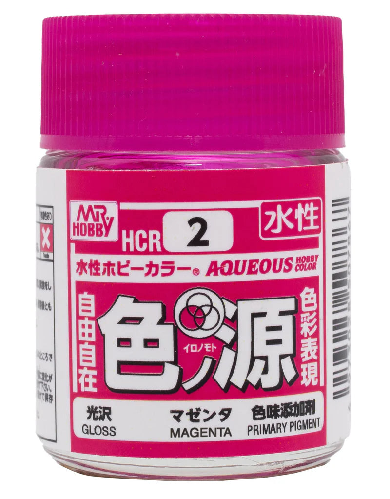 HCR2 - Aqueous Ironomoto Primary Color Pigments Magenta - GSI/AQUEOUS HOBBY 三原色-MAGENTA 030