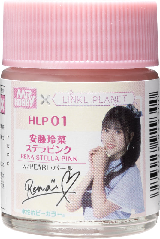 HLP01 - Aqueous Creos X Linkl Planet Color Rena Stella Pink With Pearl - GSI/水性漆 LINKL PLANET系列 恆星粉紅色