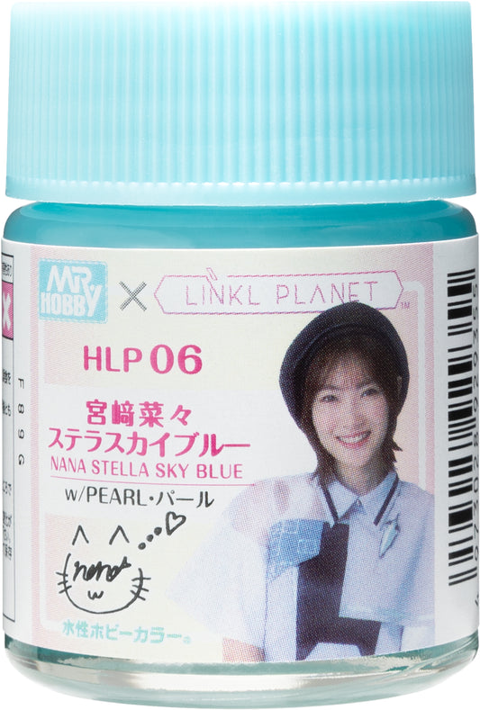 HLP06 - Aqueous Creos X Linkl Planet Color Nana Stella Sky Blue With Pearl - GSI/水性漆 LINKL PLANET系列 恆星天藍色
