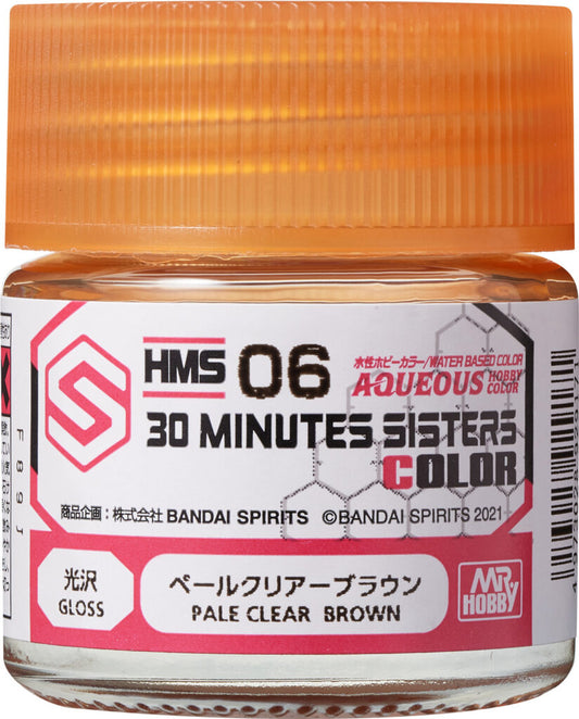 HMS06 - Aqueous 32Ms Colors Clear Pale Brown - GSI/水性漆 30MS專用 淡透明棕色