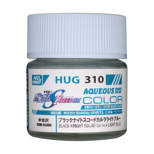 HUG310 - Aqueous Hobby Color Black Knight Squad Cal-Re.A Light Blue - GSI/水性漆 黑騎士小隊迦樓羅 半光澤 亮藍色