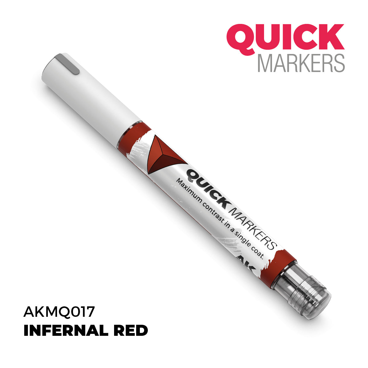 AKMQ017 - AK Quick Marker - Infernal Red - 煉獄紅色