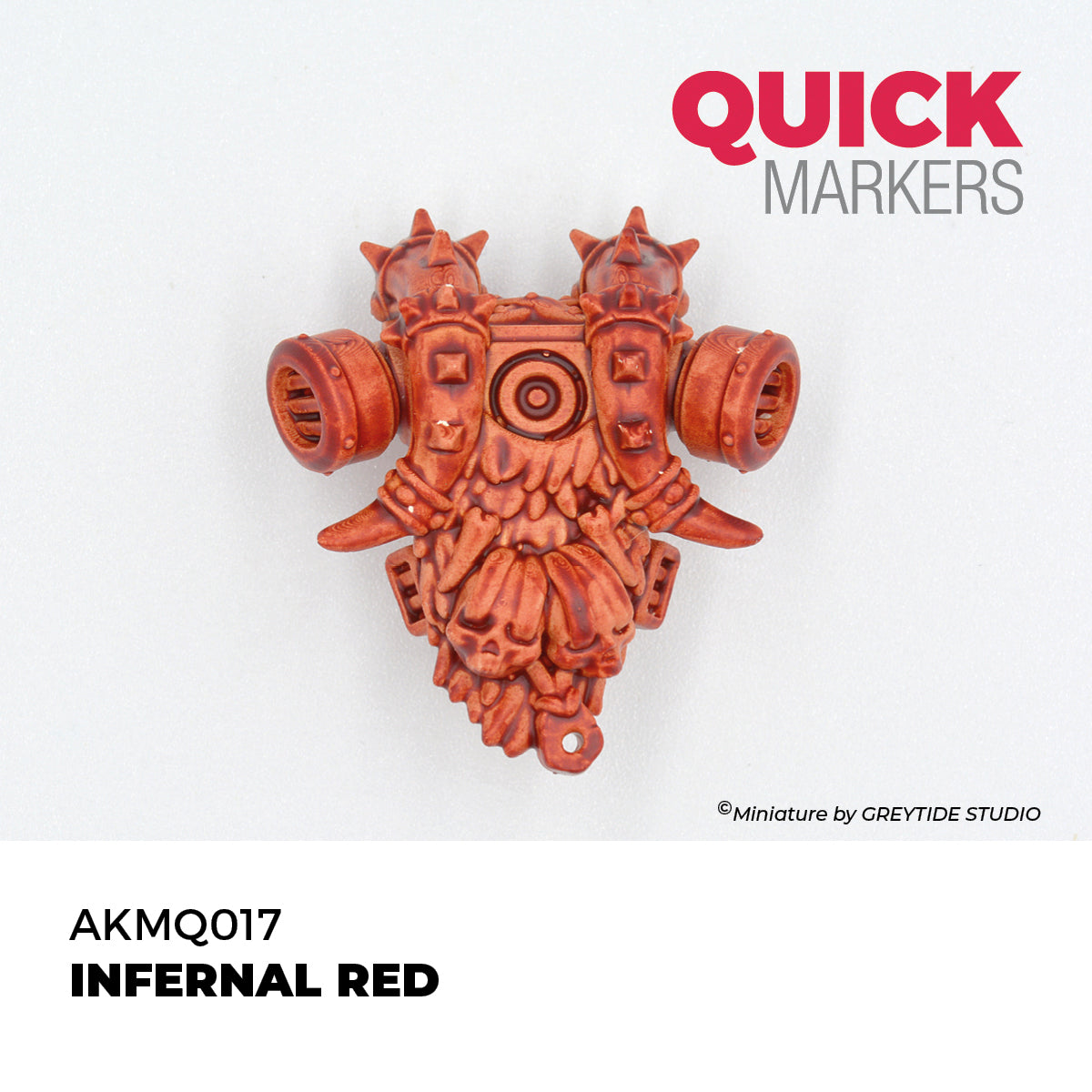 AKMQ017 - AK Quick Marker - Infernal Red - 煉獄紅色