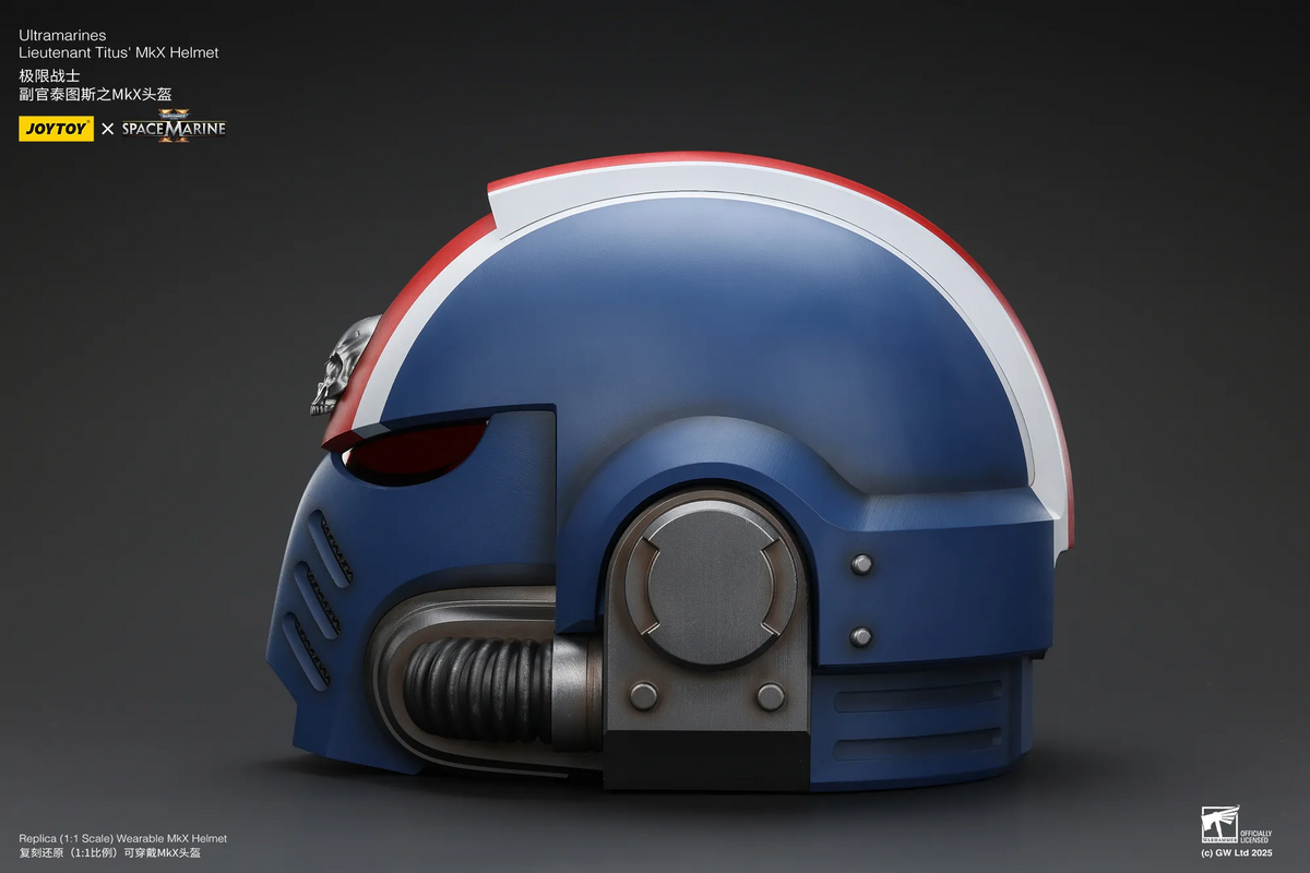 Ultramarines: Lieutenant Titus' MKX Helmet - 極限戰士:副官泰圖斯之MKX頭盔