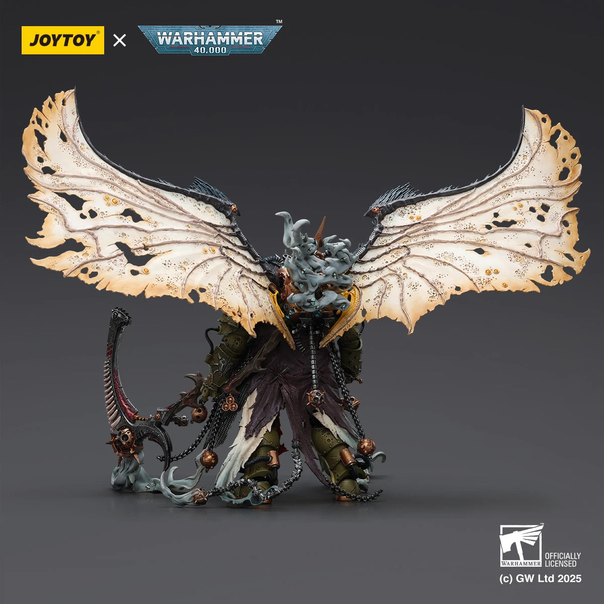 Mortarion - Daemon Primarch of Nurgle with Ancient weapon ‘The Lantern' and ‘Silence' - 莫塔里安 - 納垢惡魔原體配備古代武器“提燈”和“寂靜之鐮”