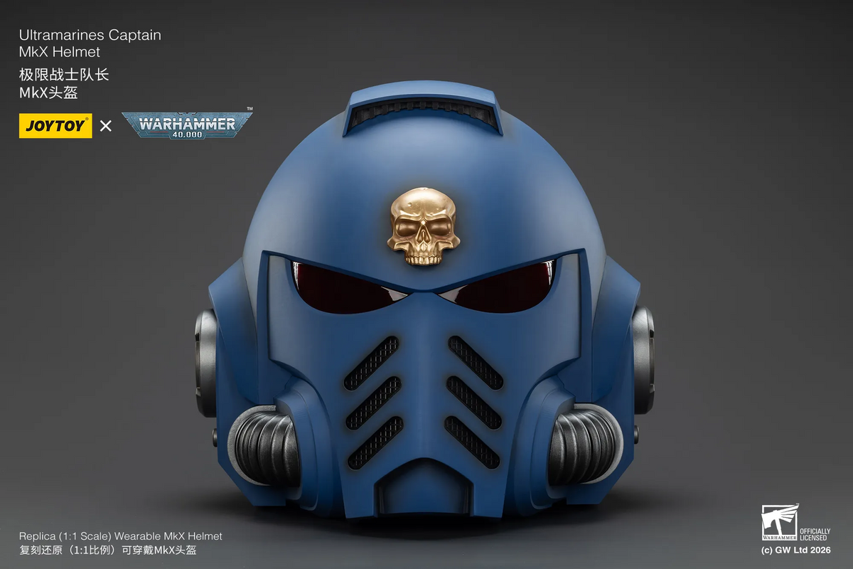 Ultramarines Captain: MkX Helmet - 極限戰士隊長: MkX頭盔