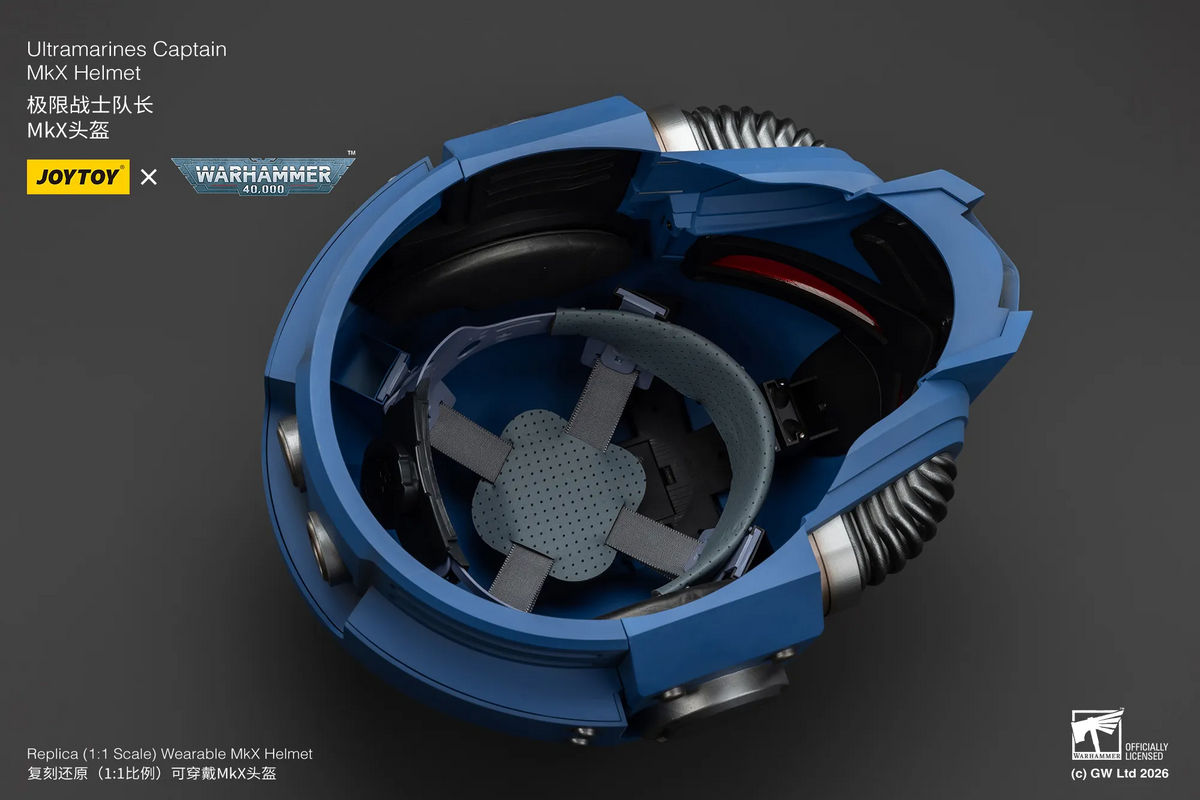 Ultramarines Captain: MkX Helmet - 極限戰士隊長: MkX頭盔