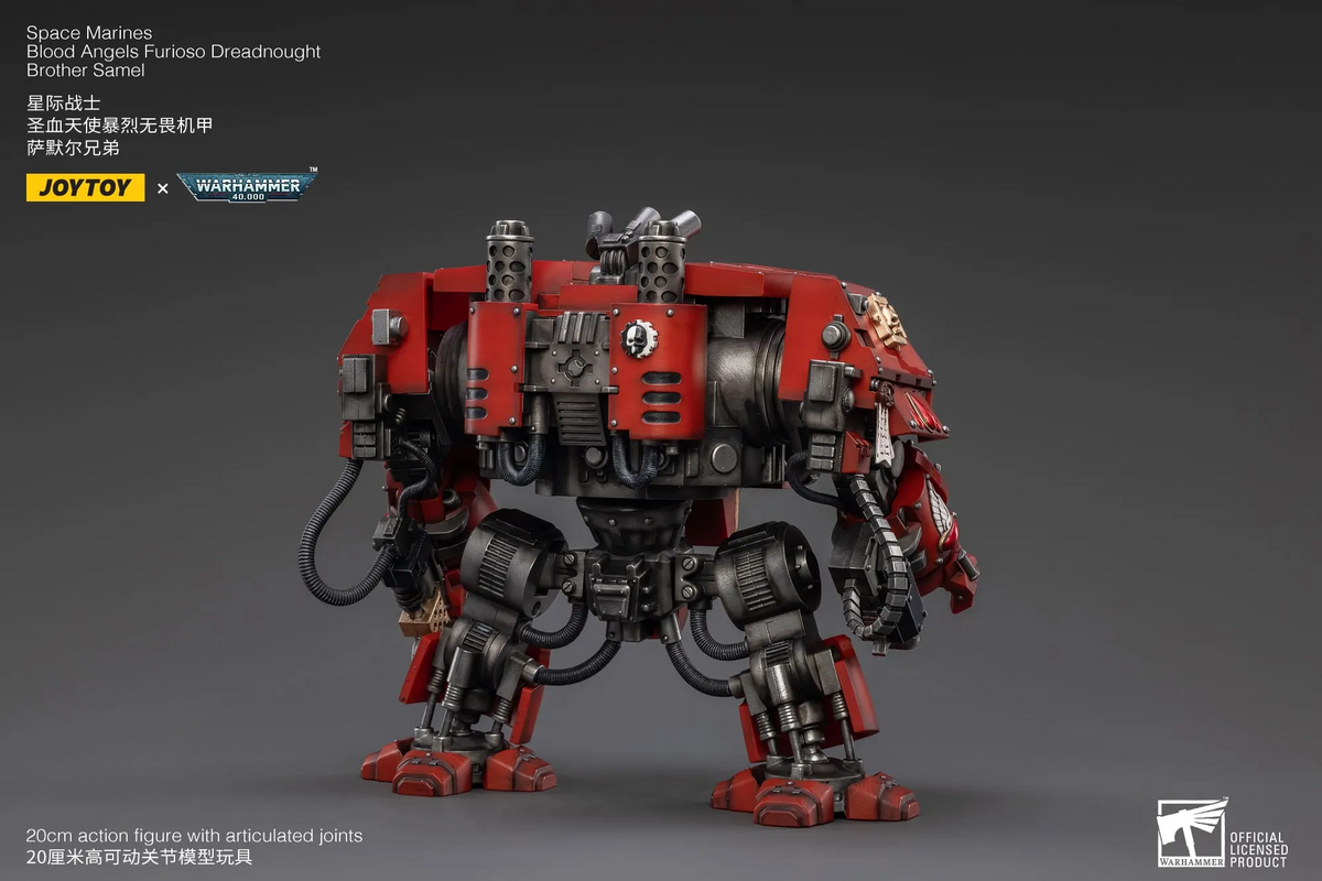 Blood Angels Furioso Dreadnought Brother Samel - 聖血天使暴烈無畏機甲薩默爾兄弟