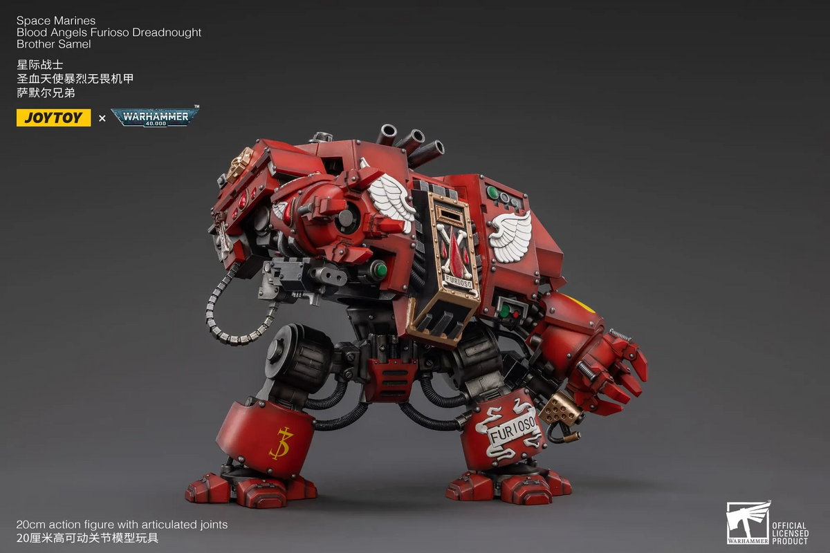 Blood Angels Furioso Dreadnought Brother Samel - 聖血天使暴烈無畏機甲薩默爾兄弟