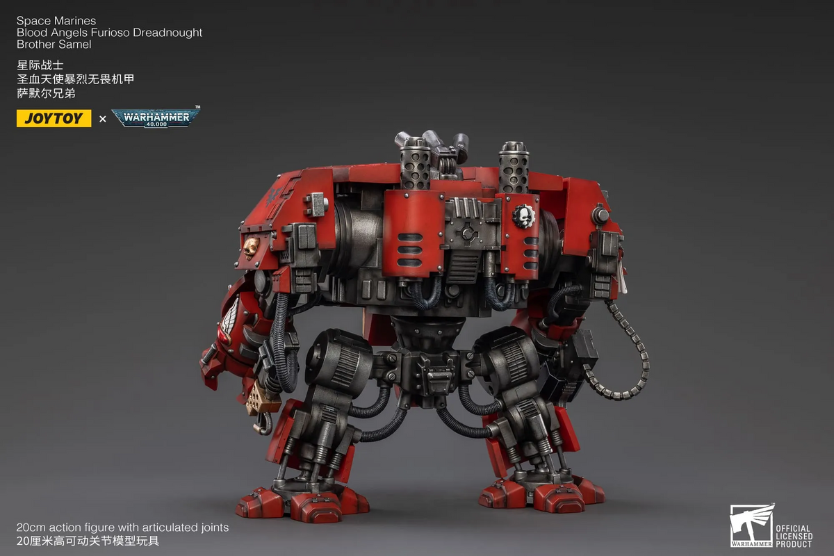 Blood Angels Furioso Dreadnought Brother Samel - 聖血天使暴烈無畏機甲薩默爾兄弟