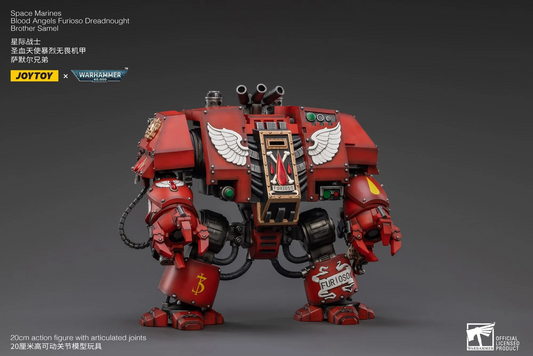 Blood Angels Furioso Dreadnought Brother Samel - 聖血天使暴烈無畏機甲薩默爾兄弟